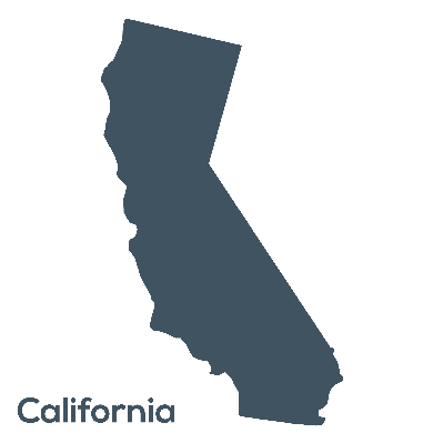 california clipart shape