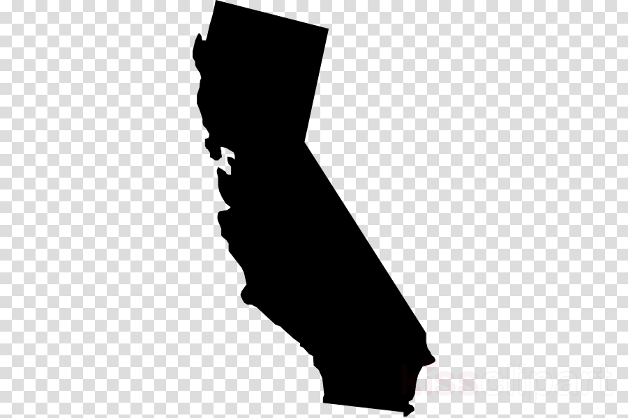 california clipart silhouette