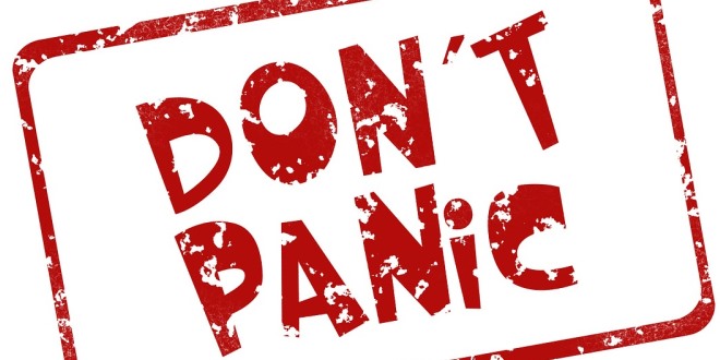 Calm clipart dont panic. Handling junglepreneur