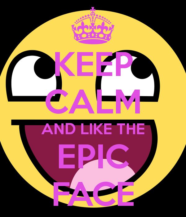  best epic images. Calm clipart face