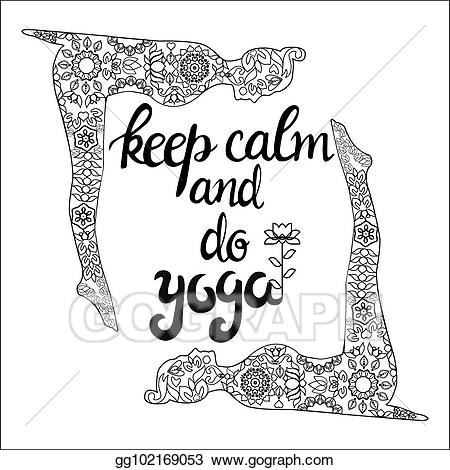 calm clipart yoga