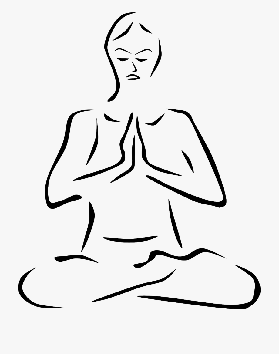 Calm clipart youga. Yoga clip spiritual cliparts