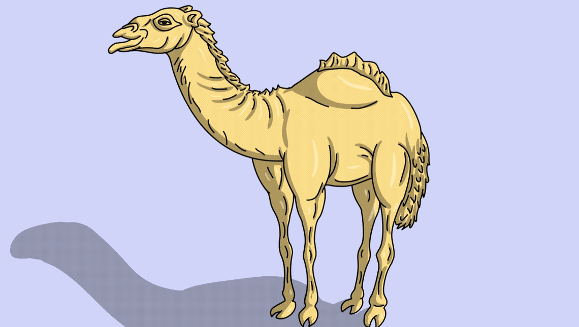 camel clipart animated gif