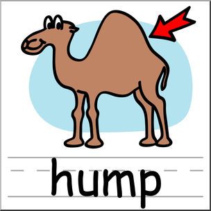 Camel clipart hump. Clip art basic words