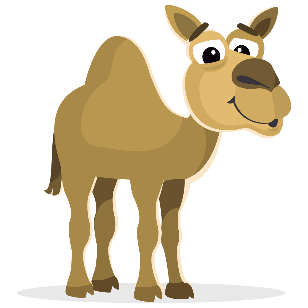camel clipart illustration
