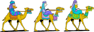camel clipart three