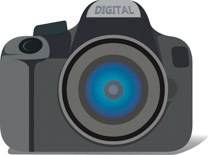 Free clip art pictures. Back clipart camera