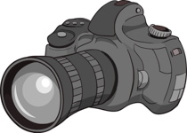 Clipart camera. Free clip art pictures