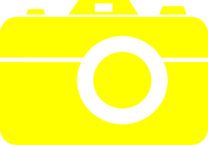 Camera clip art cute. Yellow clipart 