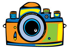 camera clipart colored