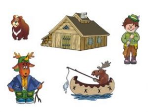 camp clipart animal