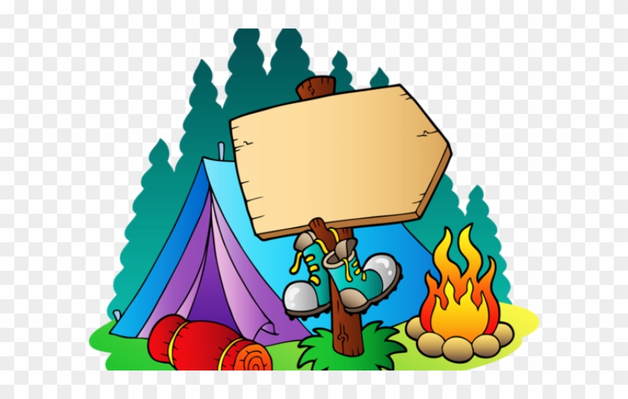 camp clipart backyard camping