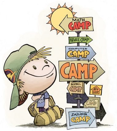 camping clipart sleepaway camp