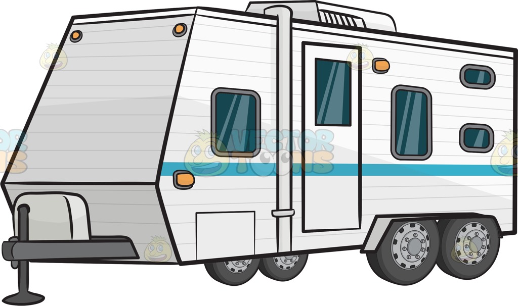 camper clipart animated
