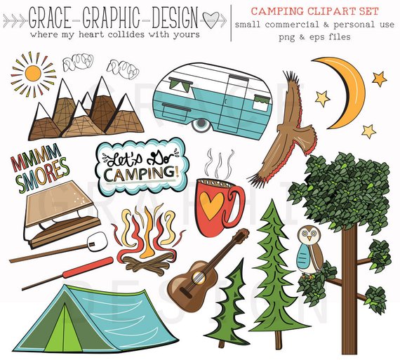 camping clipart camp sign