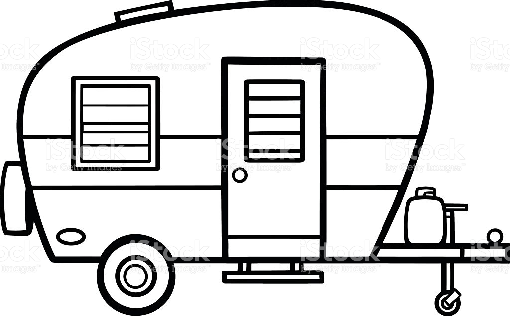 Camper clipart cartoon. Free download best on
