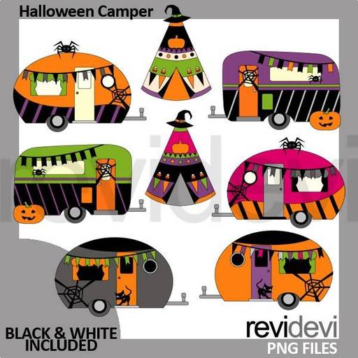 camper clipart old fashioned