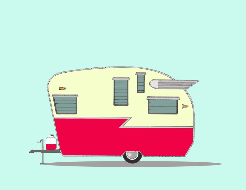 Download drawing campervans caravan. Camper clipart vintage camper