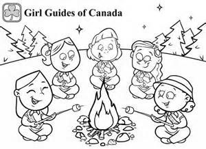 campfire clipart girl guide