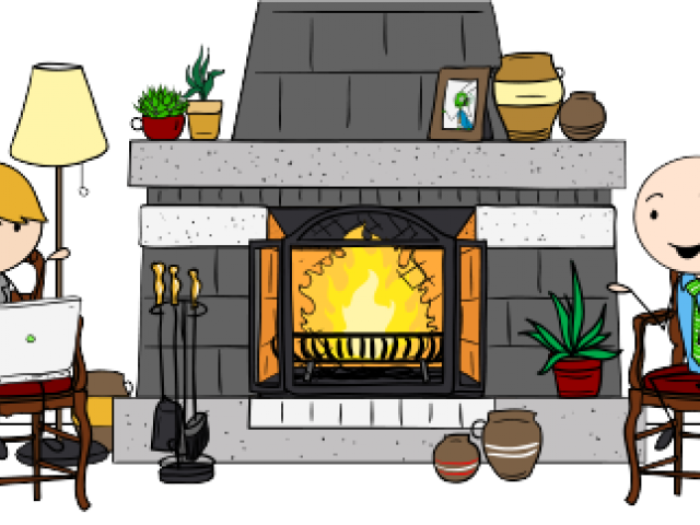 campfire clipart unlit