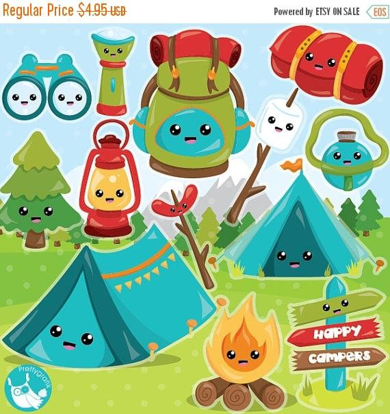 camping clipart icon