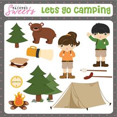 camping clipart leadership camp