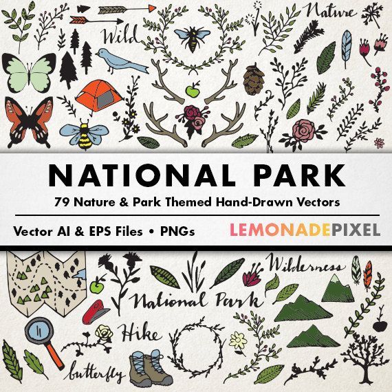 camping clipart national parks