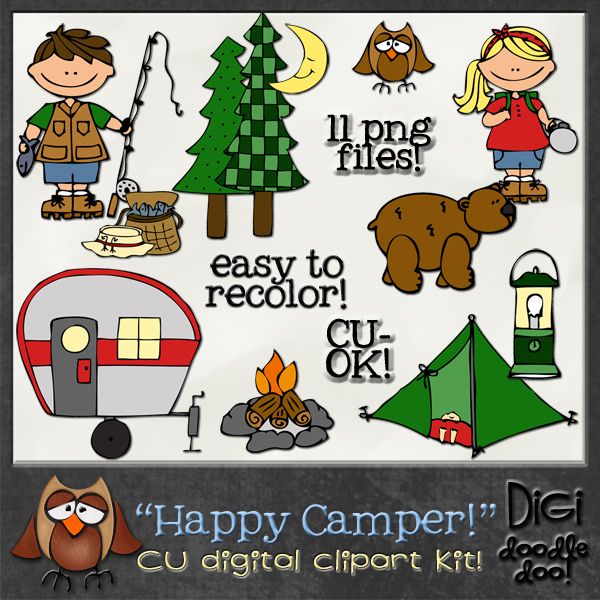 camping clipart outdoor education