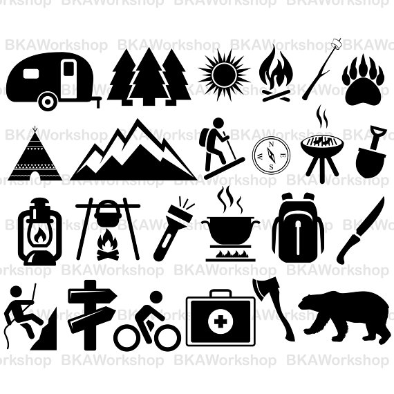 Download Camping Clipart Silhouette Camping Silhouette Transparent Free For Download On Webstockreview 2021