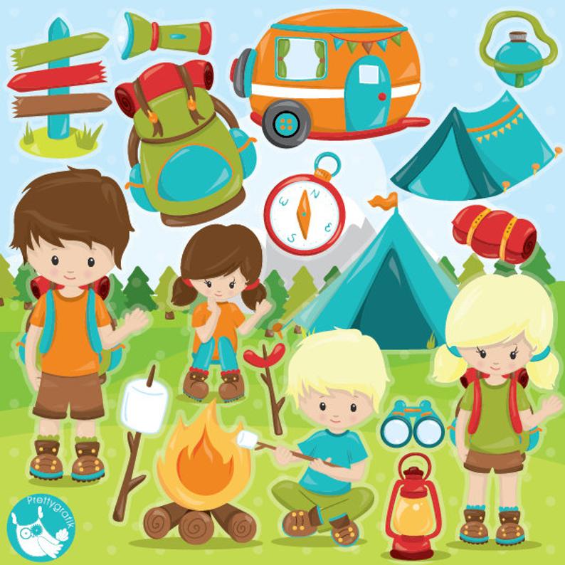 Camping clipart spring, Camping spring Transparent FREE for download on ...