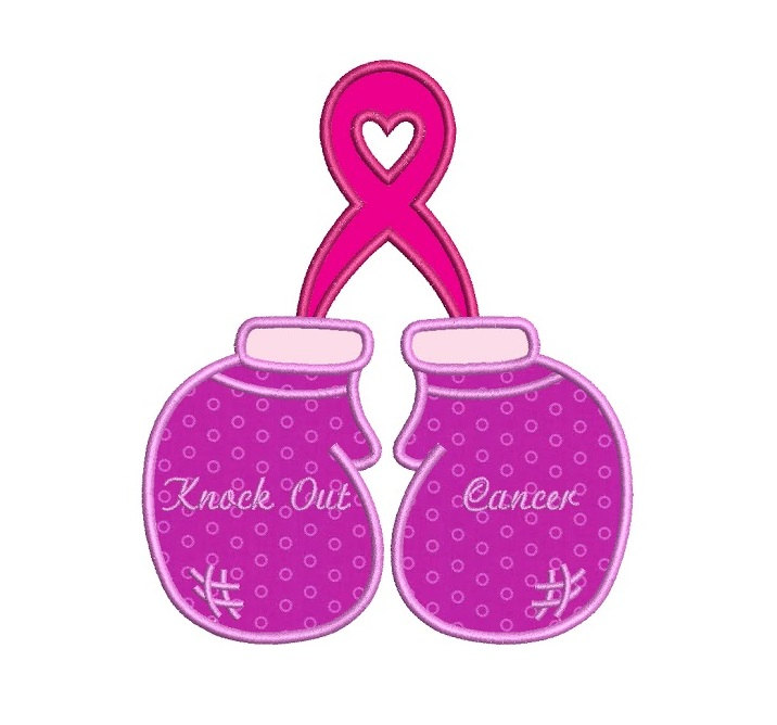  collection of pink. Cancer clipart boxing glove