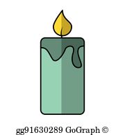 candle clipart aroma