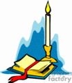 Candles clipart bible. Clip art image royalty