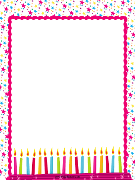 Candle border