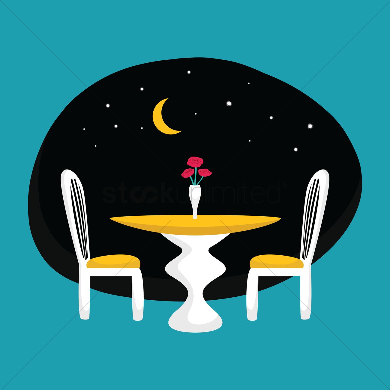 Dinner station . Candle clipart candle light