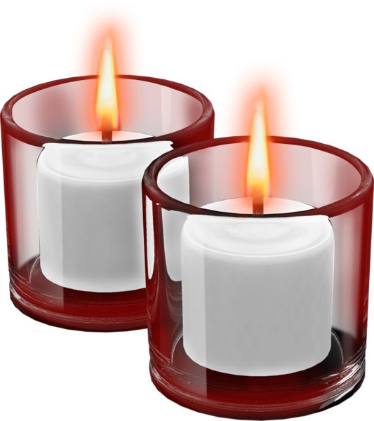 candles clipart thick