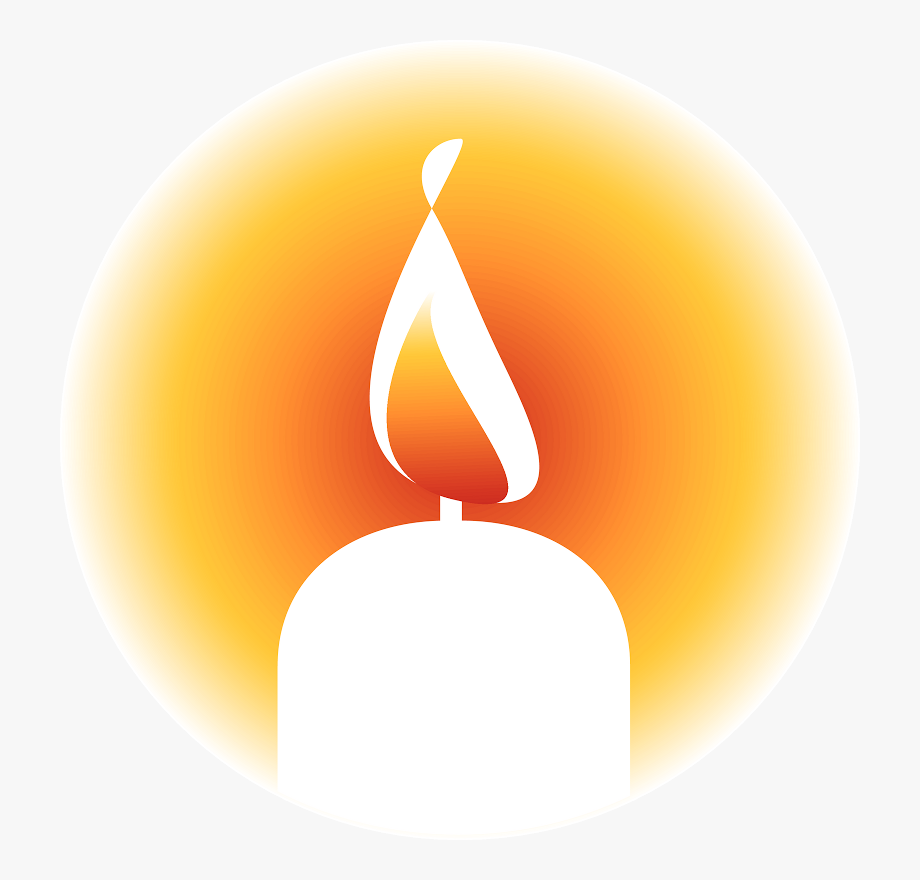 Flame clip art . Candles clipart memorial candle