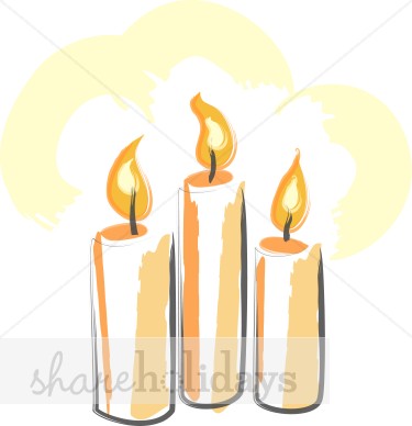 candles clipart yellow candle