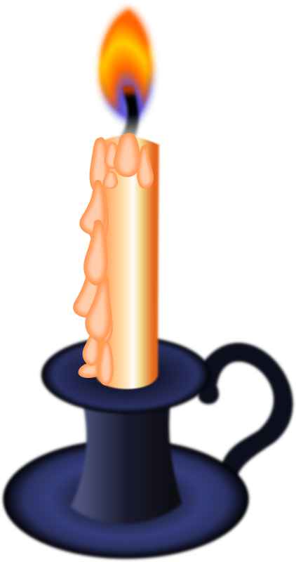 candle clipart pdf