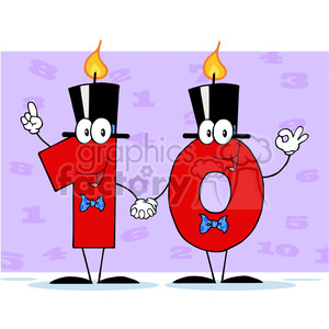 Royalty free rf illustration. Candles clipart pdf