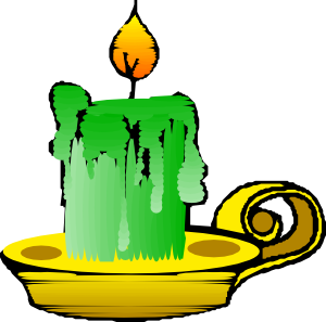 clipart candle wick