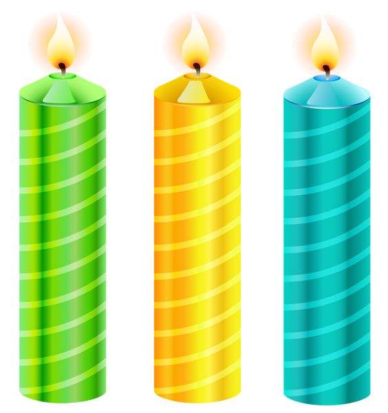 candle clipart fancy