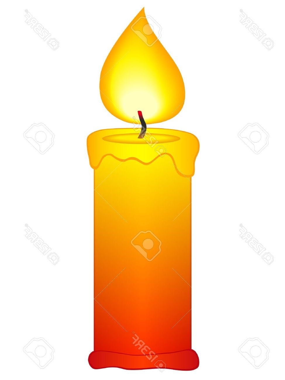 Candle clipart candle flame, Candle candle flame