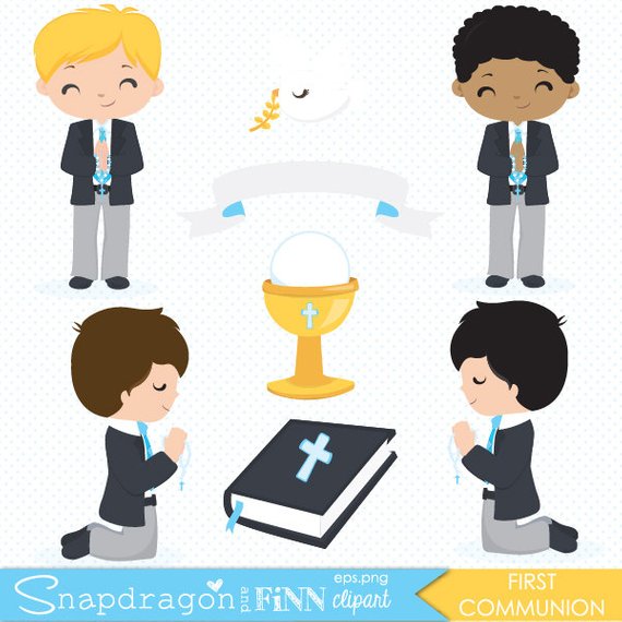 Candles clipart communion. Boy first religious cute