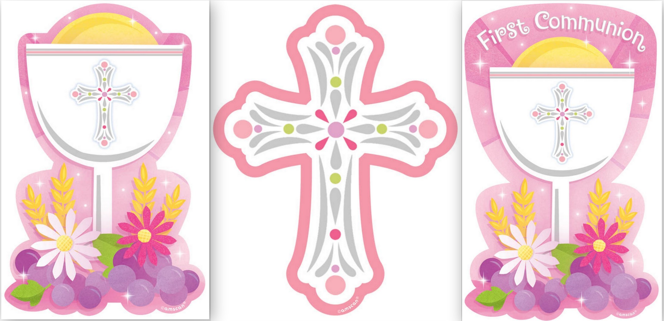 communion clipart pink