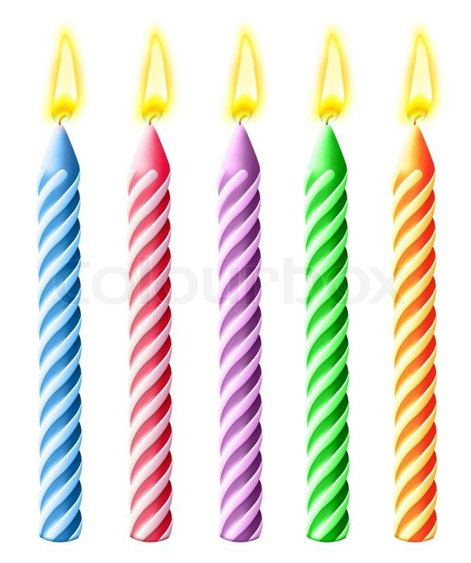 Birthday candle pictures to. Candles clipart simple