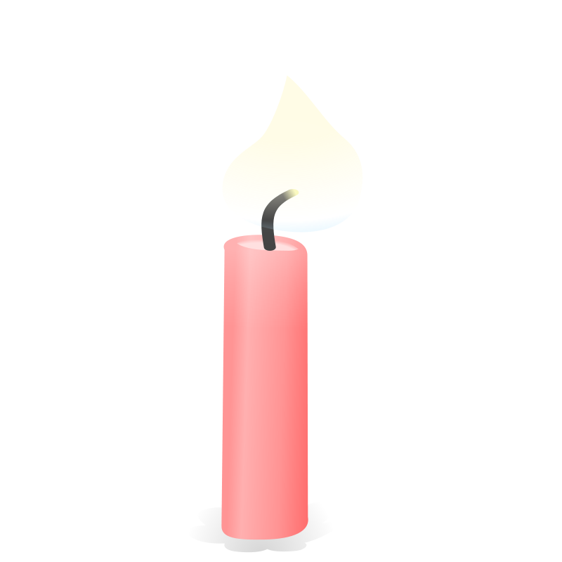Candles clipart single. Birthday transparent png pictures