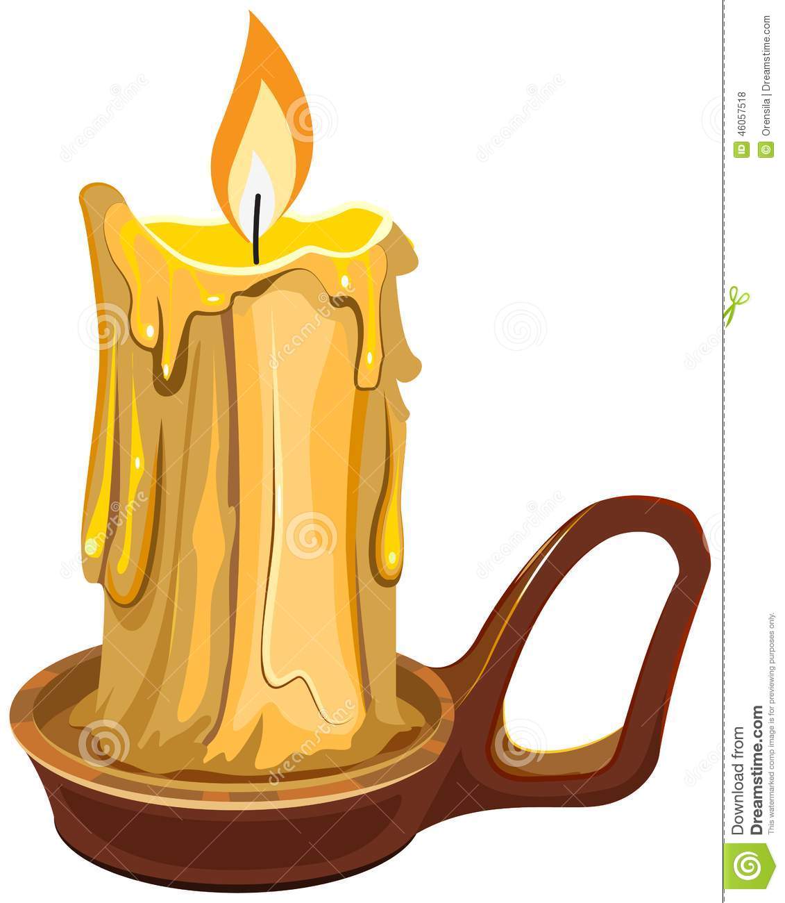 candles clipart vector