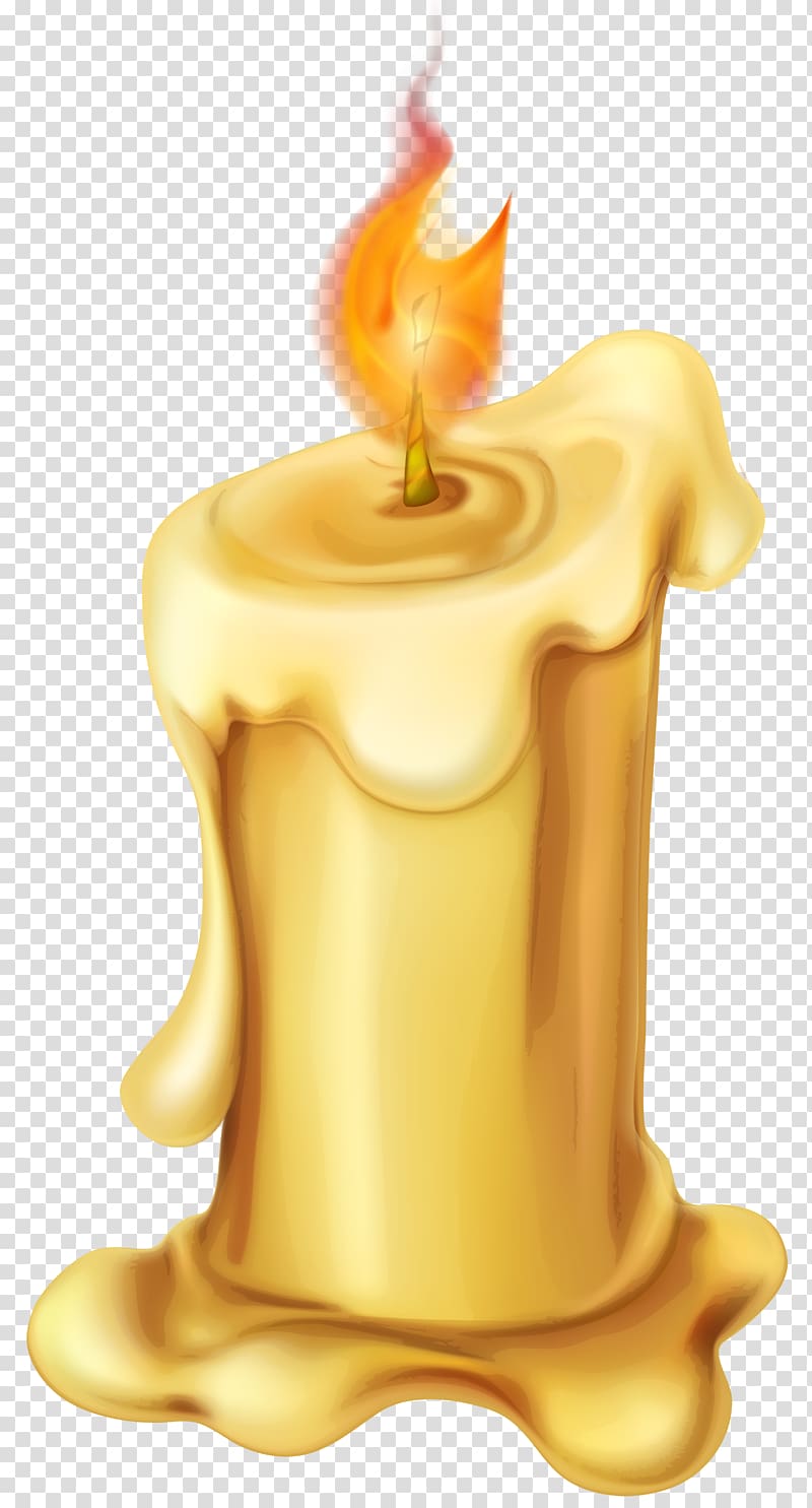 Transparent background png hiclipart. Candles clipart yellow candle