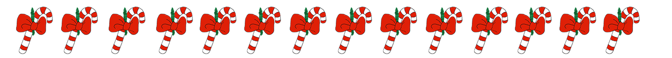 Candy cane border png. Christmas clip art borders